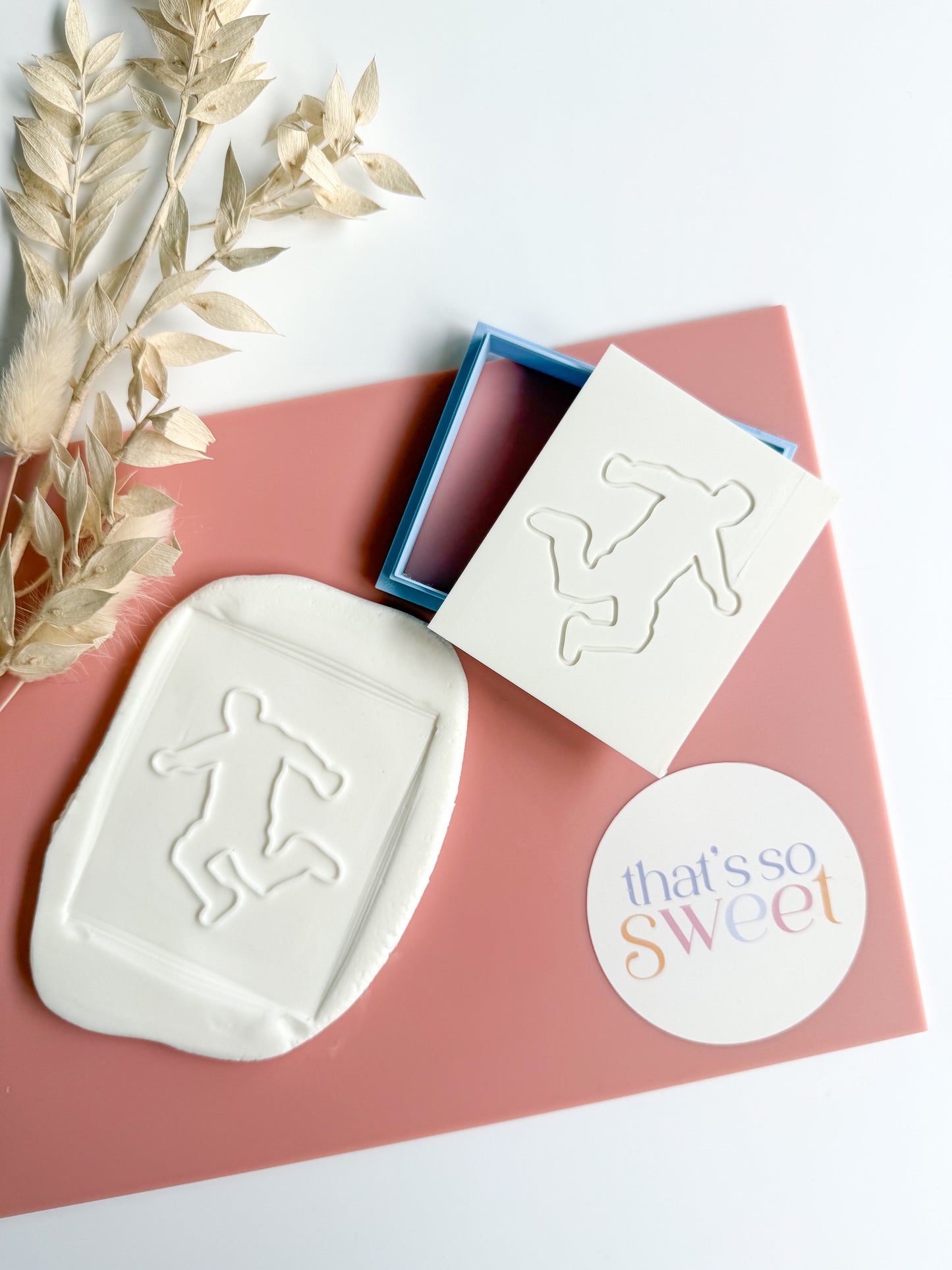 Crime Scene Body Outline Stamp and Cutter