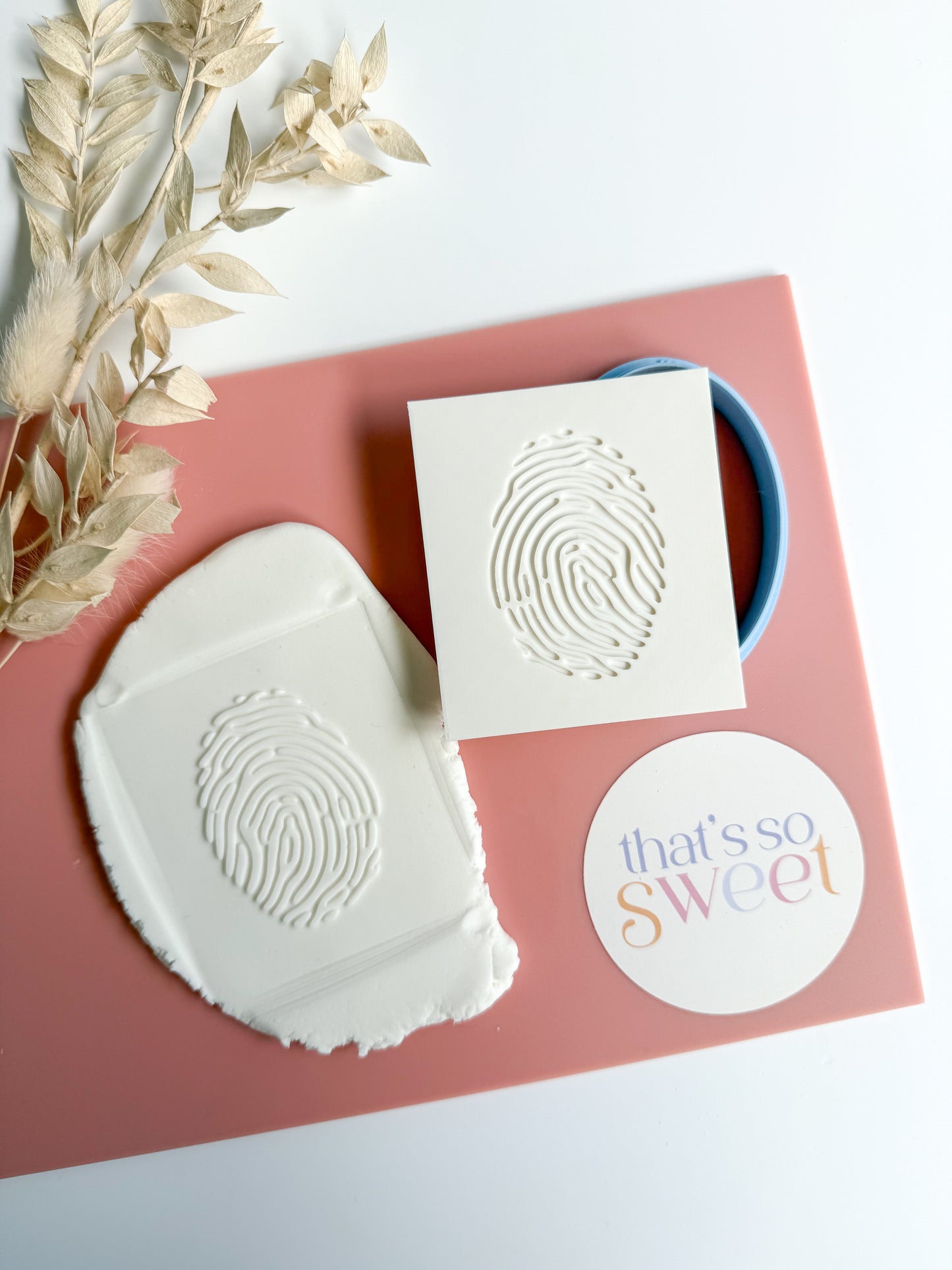 Fingerprint Stamp and Cutter