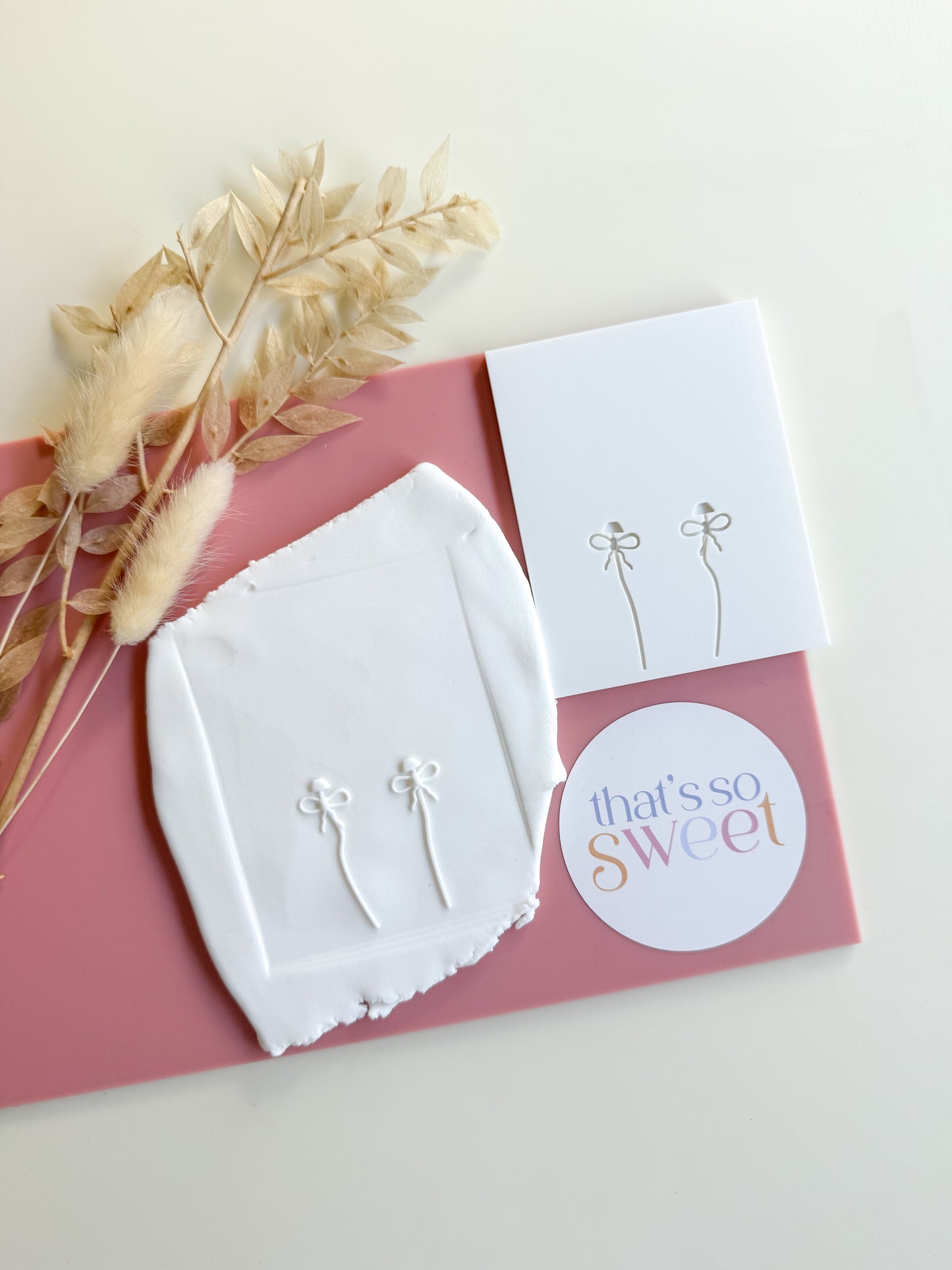 Balloon Strings with Bows Stamps