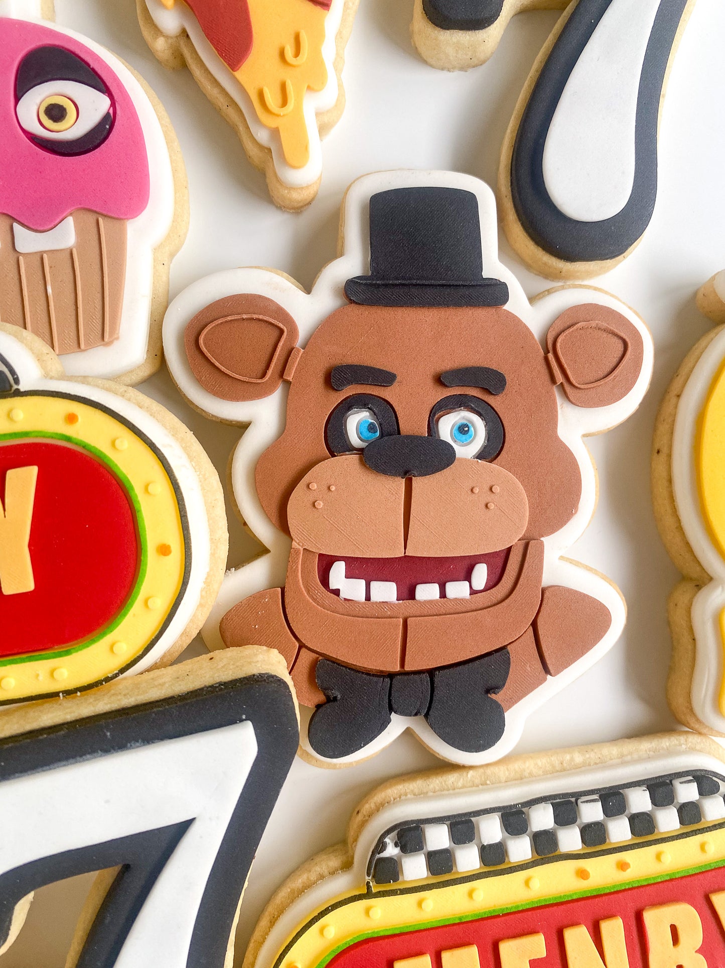 Freddy Fuzzbear FNAF Sugar Cookie