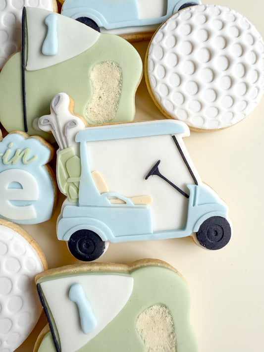 Golf Cart Stamp and Cutter