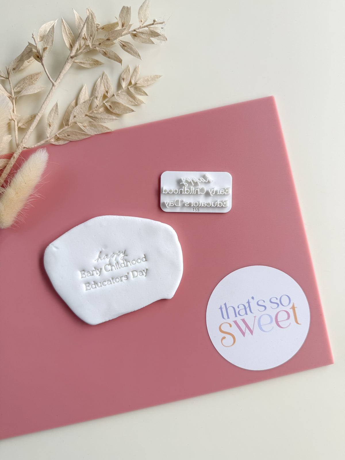 Early Childhood Educators Day Impression Stamp