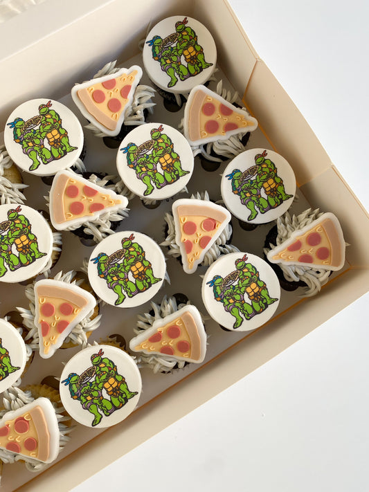 3 Tiny Pizza Slices Stamp and Cutter