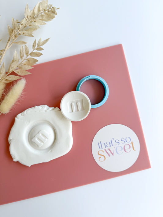 'M & M' Stamp and Cutter