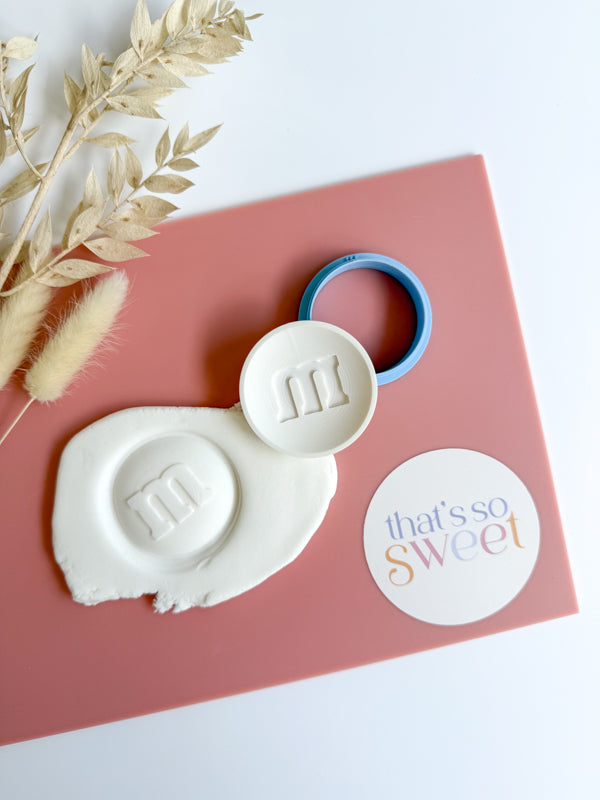 'M & M' Stamp and Cutter