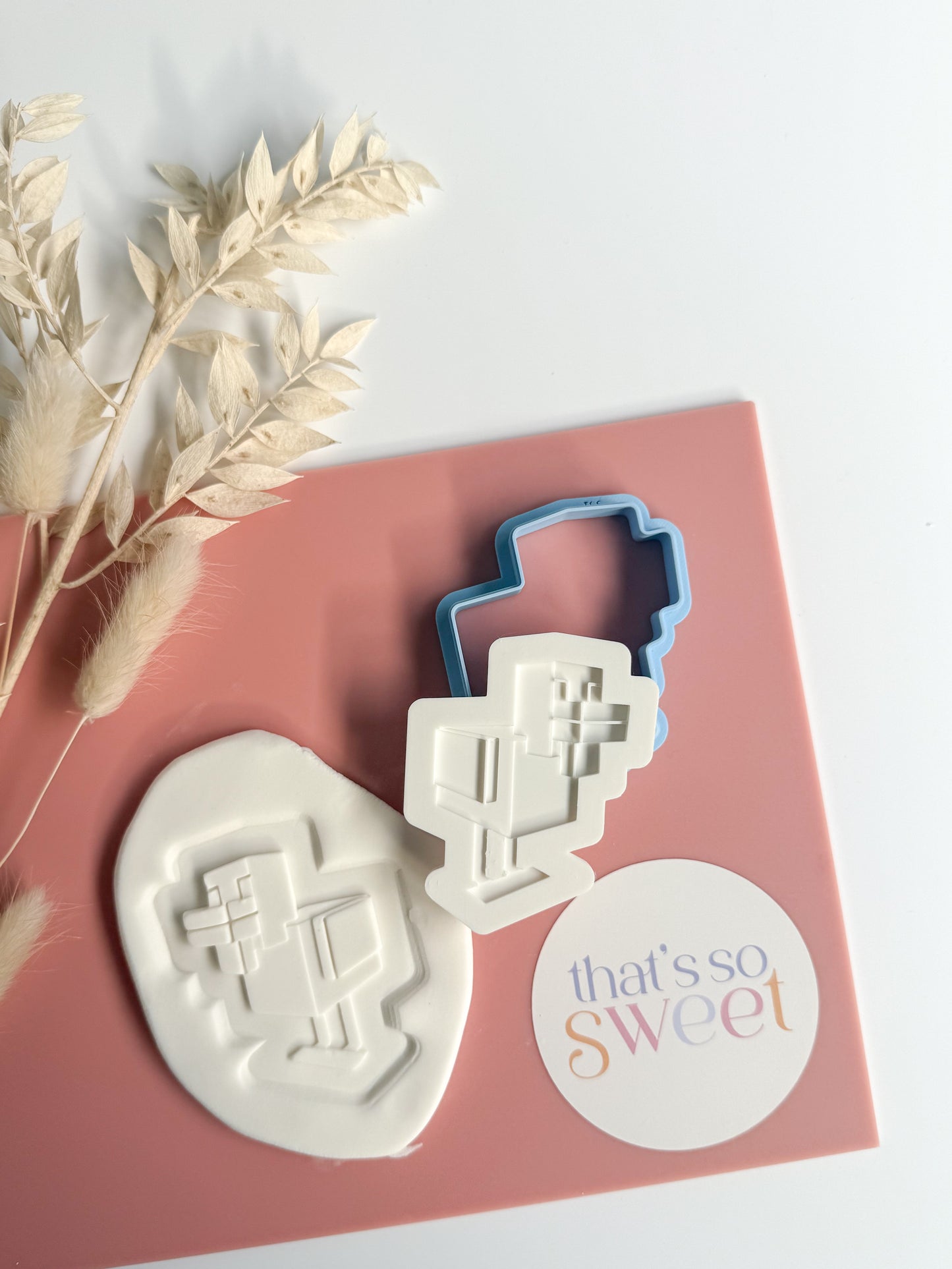 Minecraft Chicken Stamp and Cutter