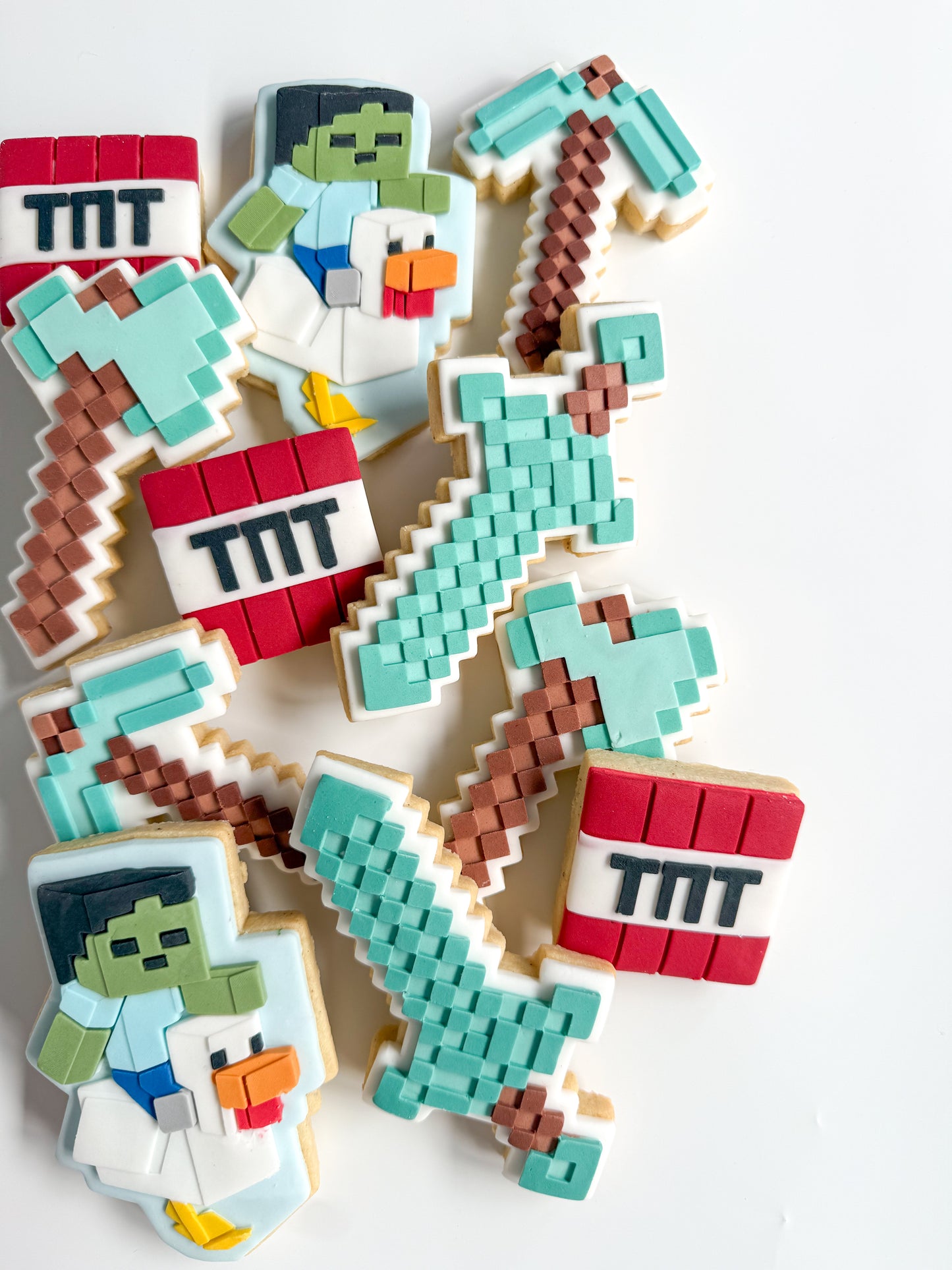 Minecraft Cookie Stamps and Cutters