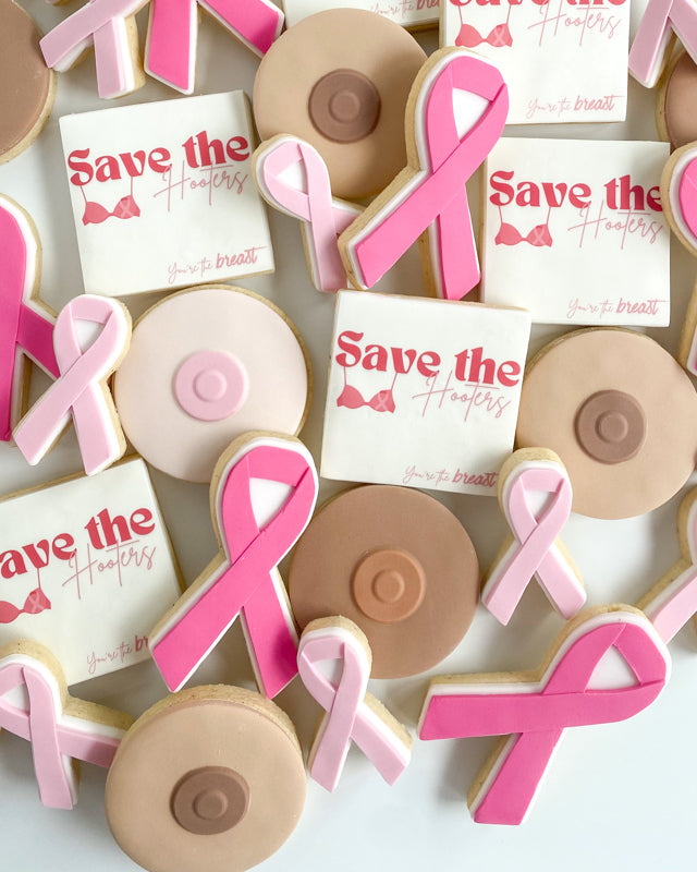 Pink Ribbon Stamp and Cutter