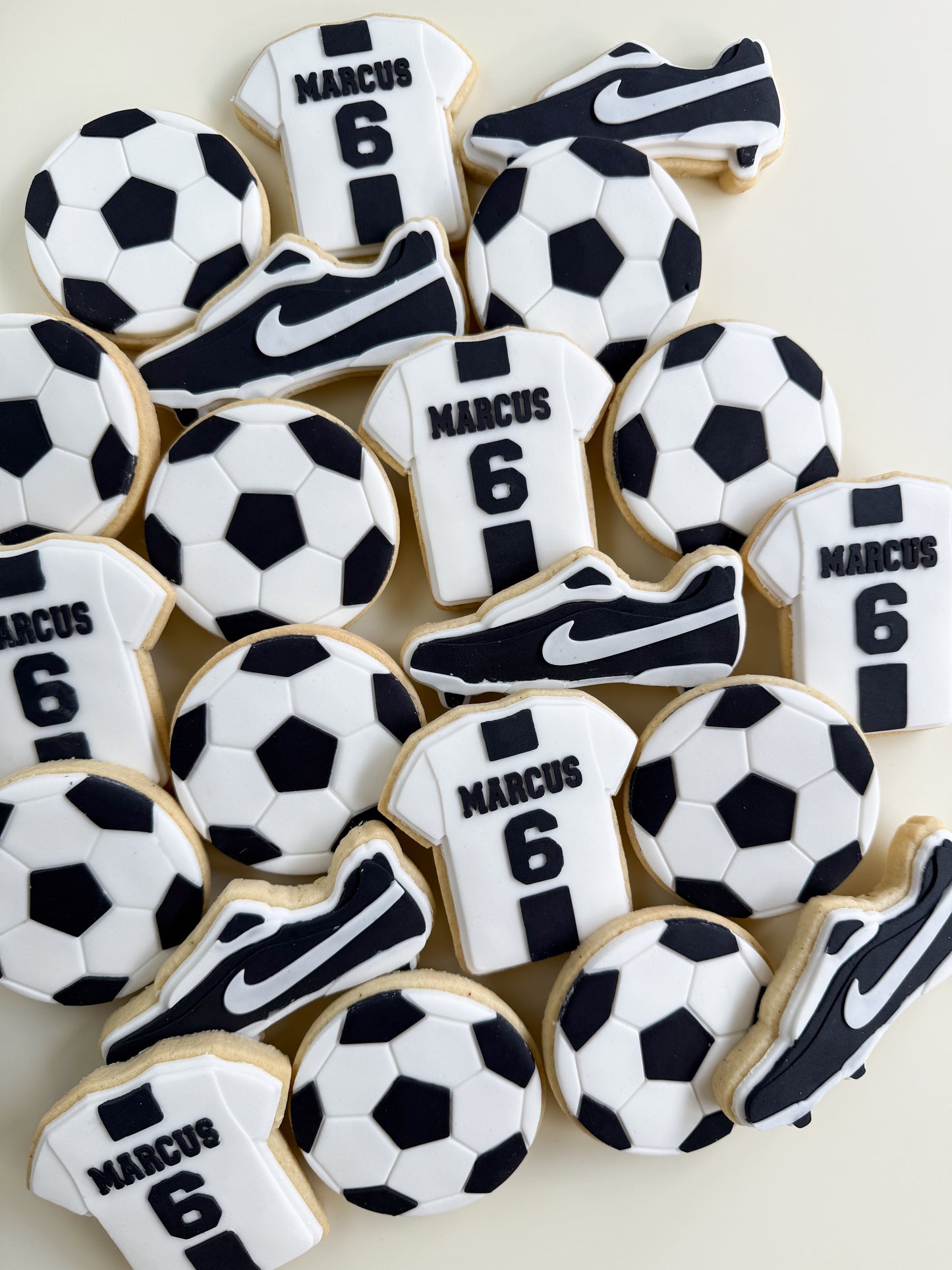 Soccer Themed Cookies