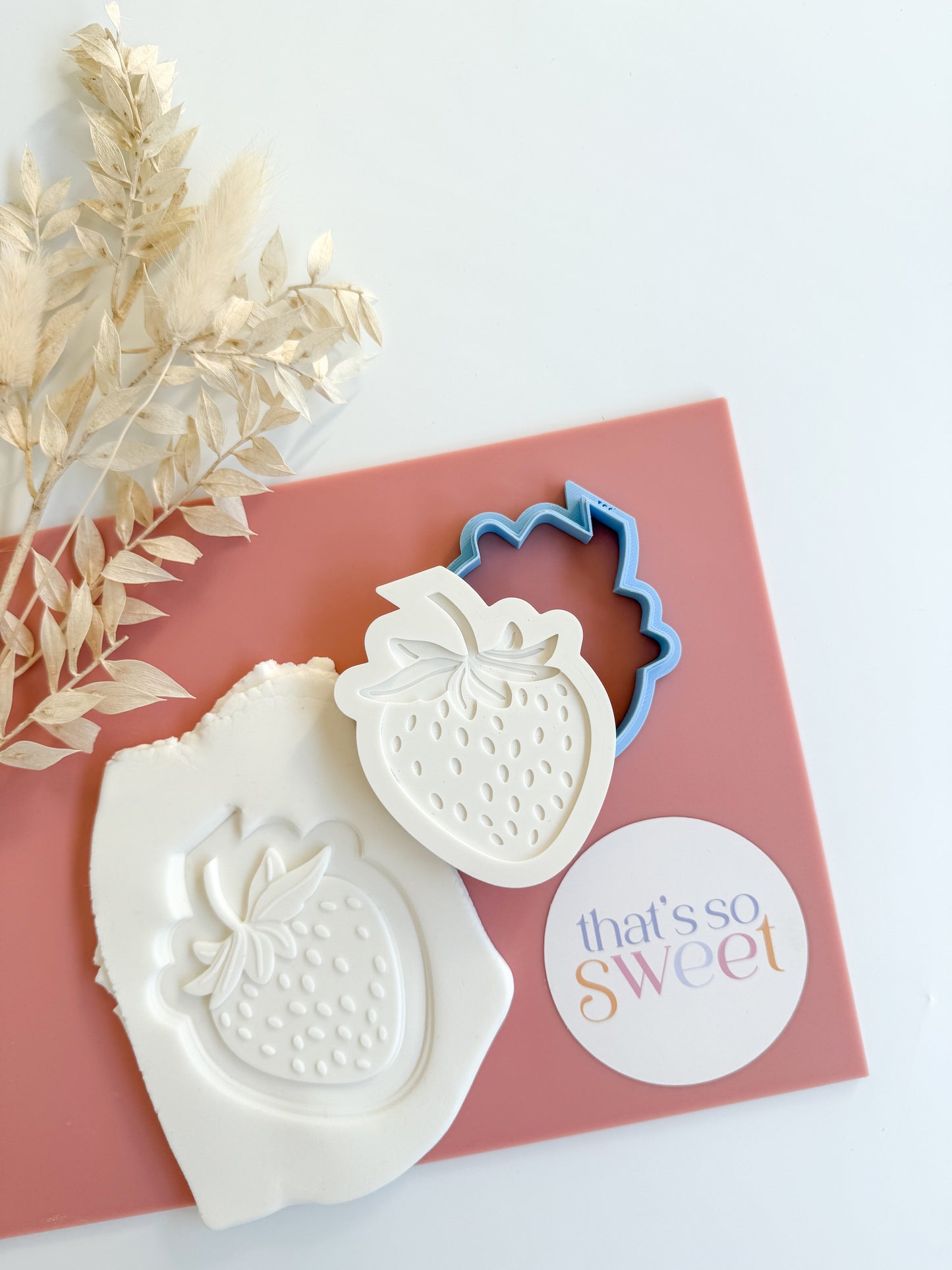 Strawberry Stamp and Cutter