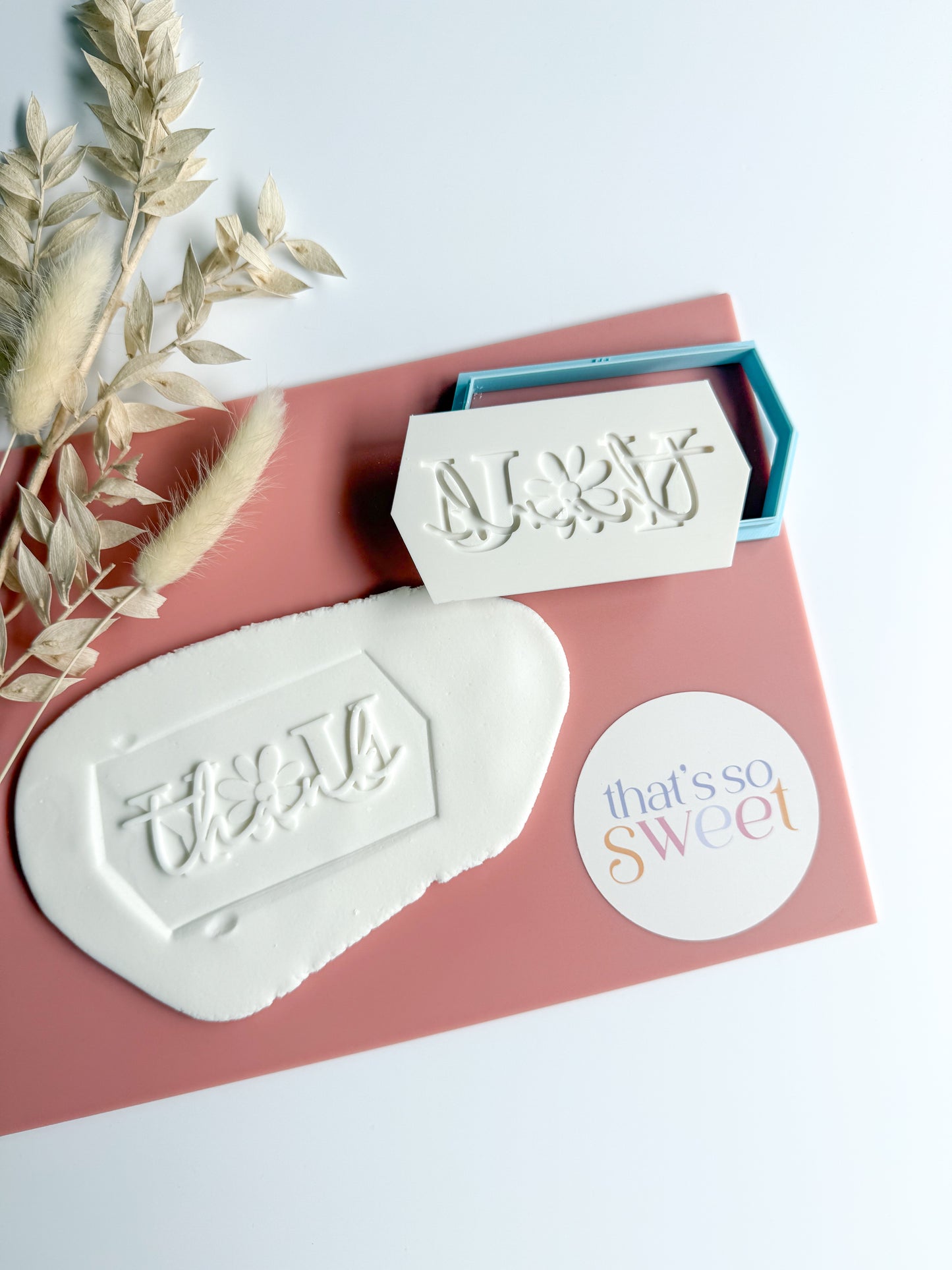 Thank you Cookie Stamp and Cutter