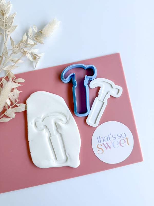 Hammer Cookie Stamp and Cutter