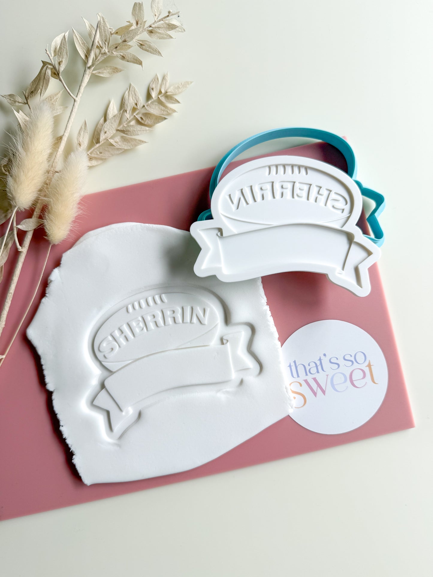 Cookie Stamp and Cutter