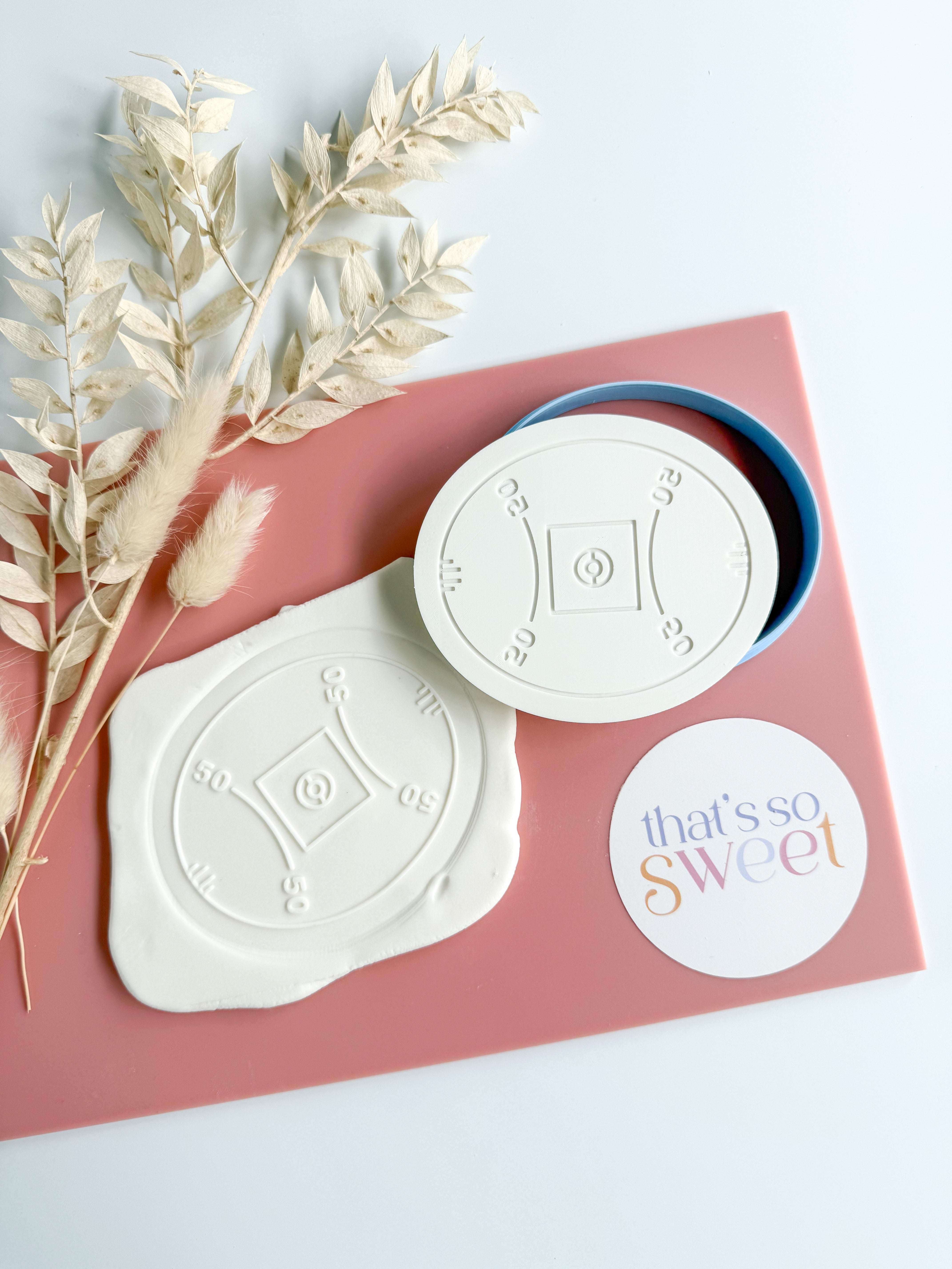 AFL Field Stamp and Cutter – That's so Sweet Designs