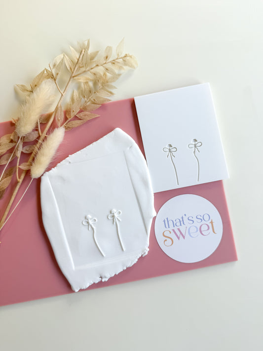 Balloon Strings with Bows Stamps