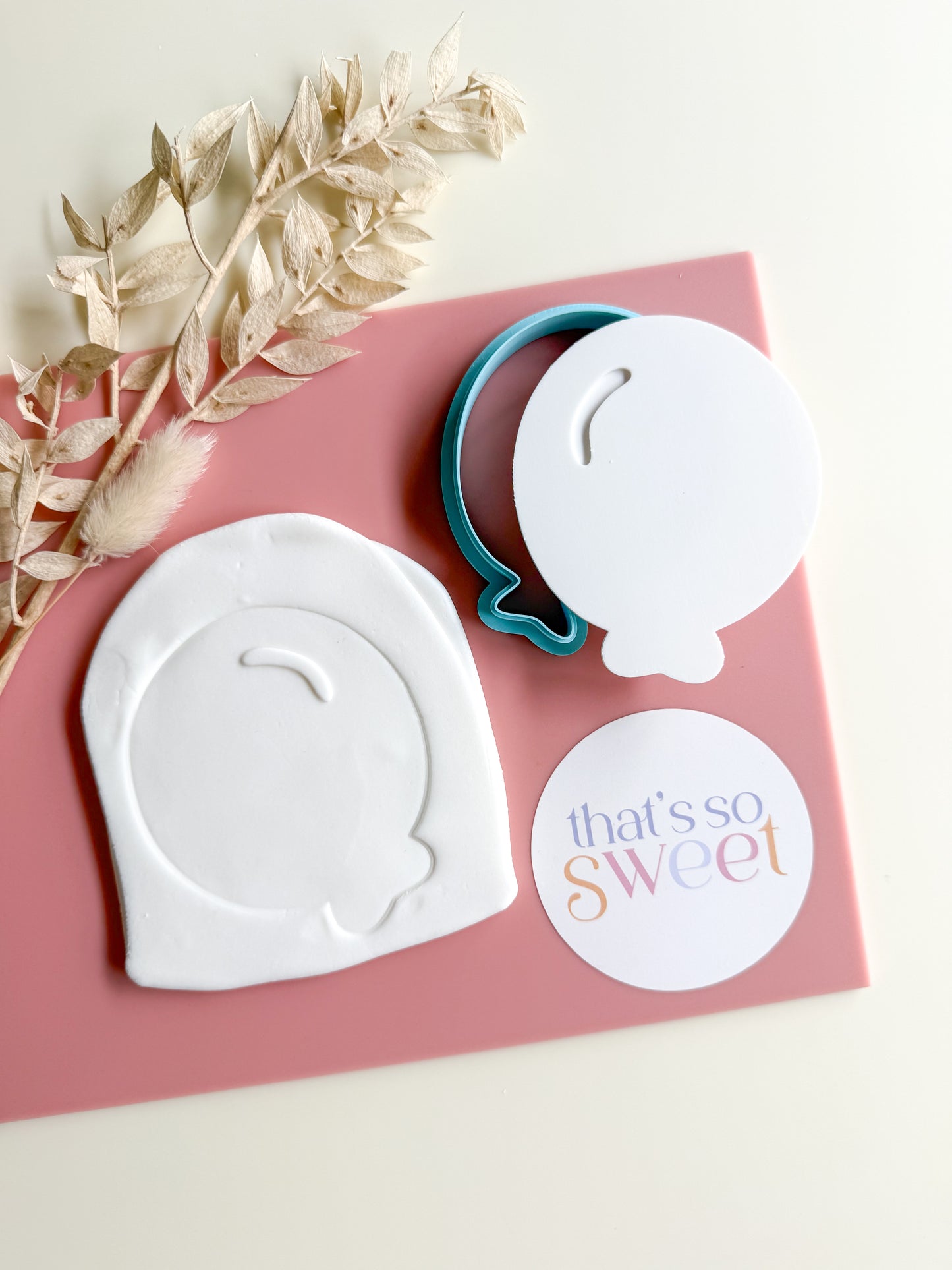 Balloon Cookie Stamp and Cutter