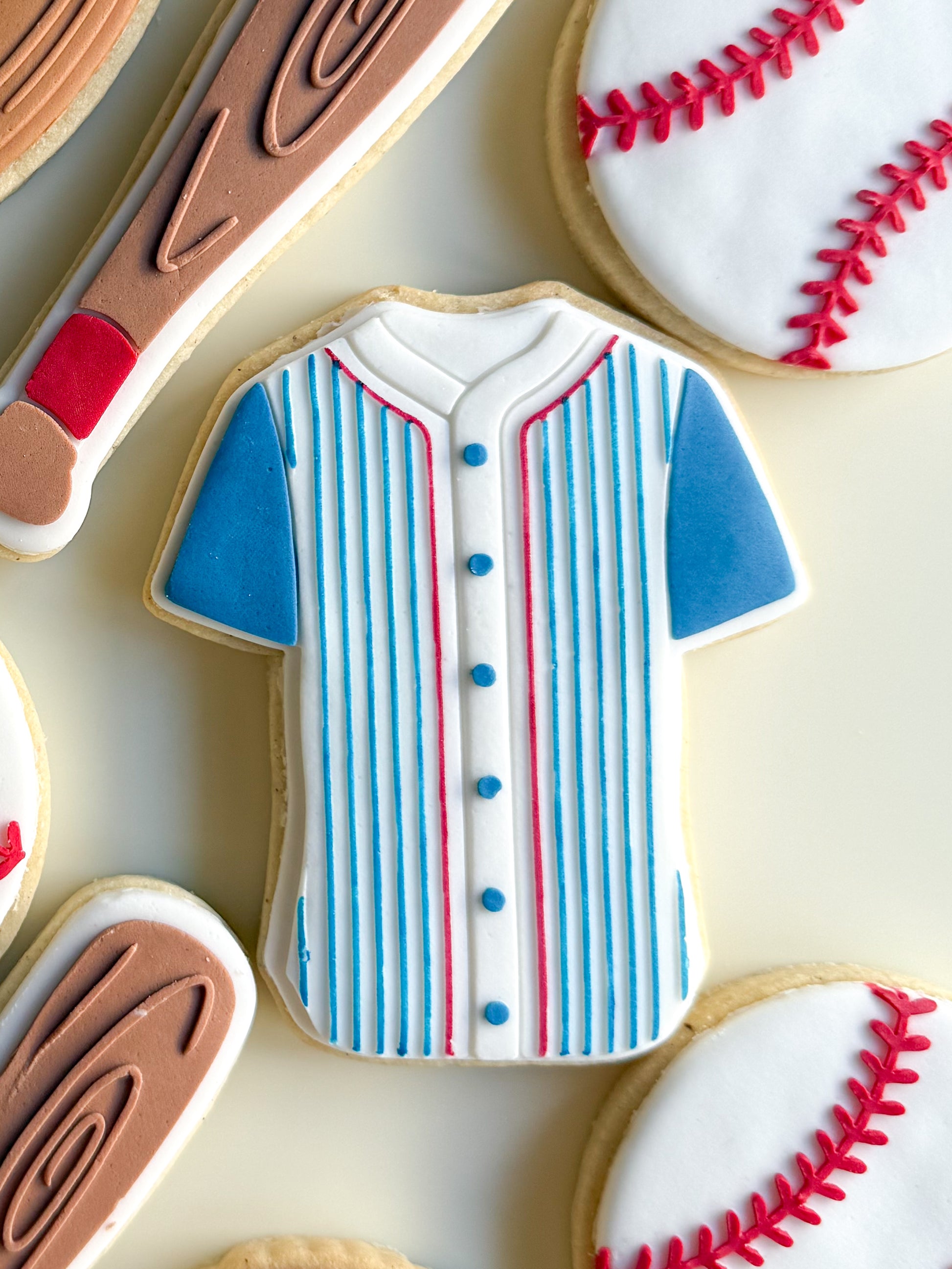 Baseball Jersey Cookie