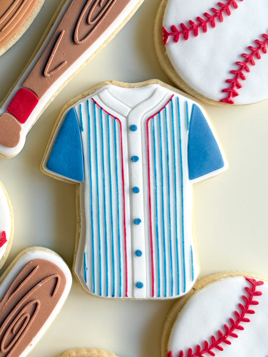 Baseball Jersey Cookie