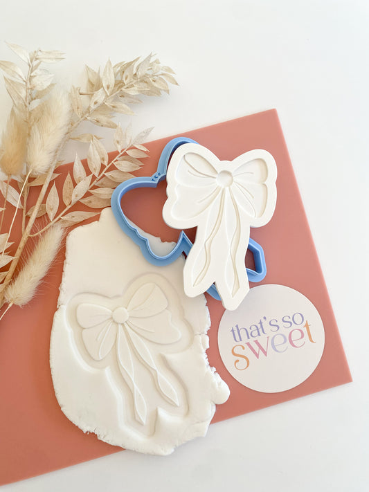 Beautiful Bow Stamp and Cutter
