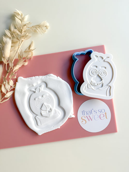 Chica Cookie Stamp and Cutter