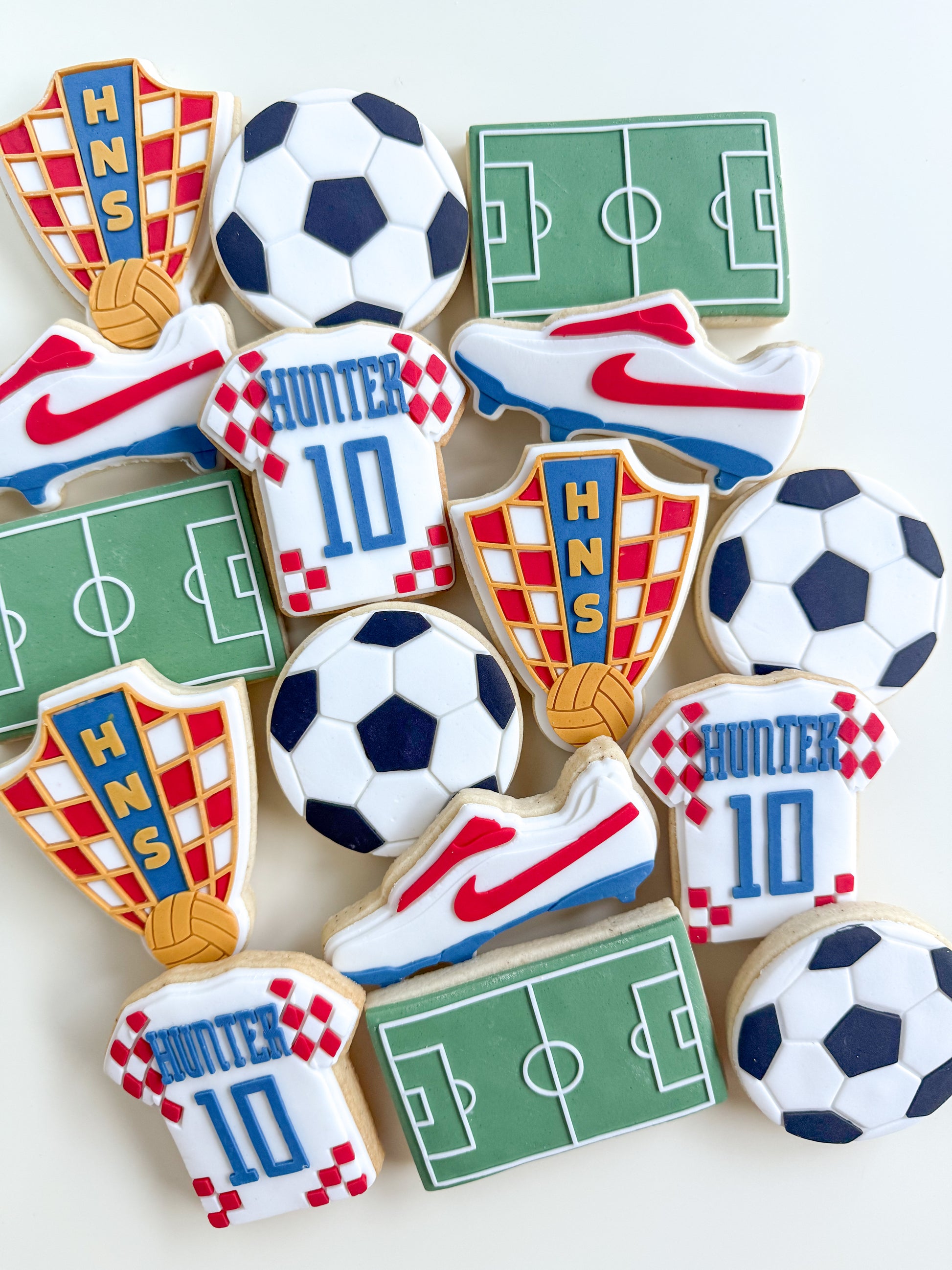 Croatian Soccer Cookies