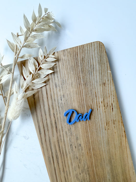 Dad Cupcake Charm