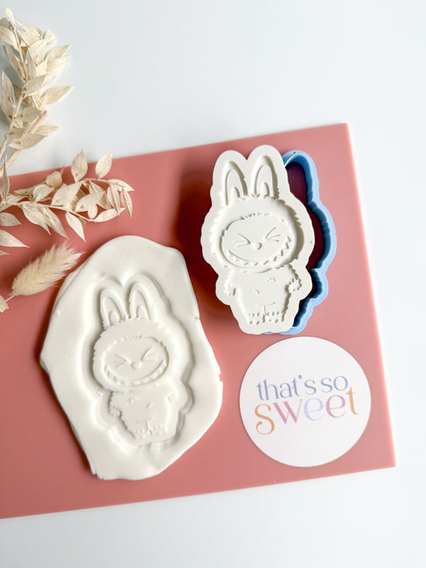 Double Wink La Bu Cookie Stamp and Cutter