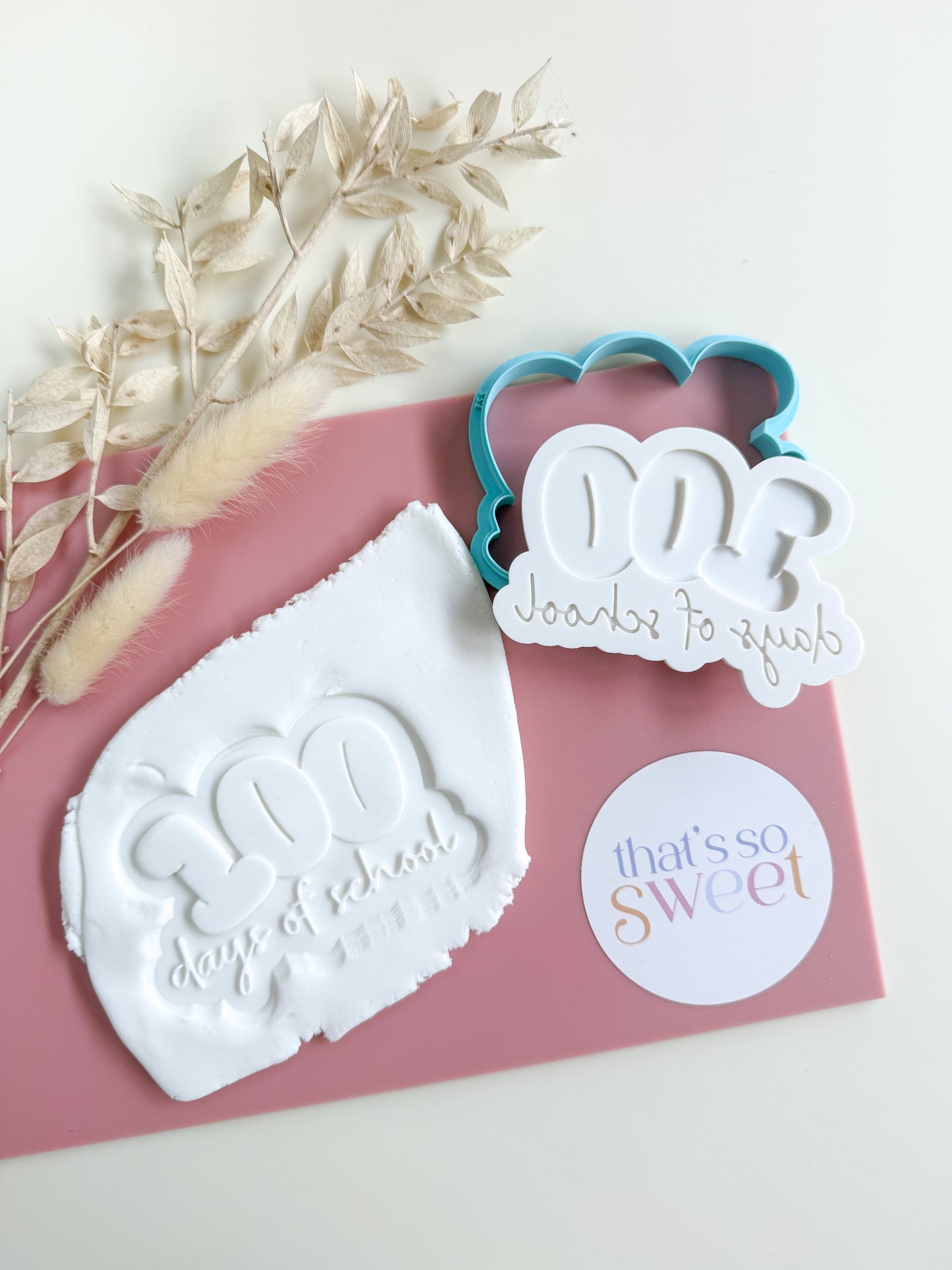 100 Days of School Stamp and Cutter