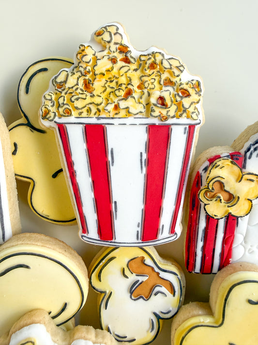 Popcorn Container Stamp and Cutter