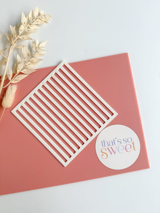 Gingham or Stripe Stencil