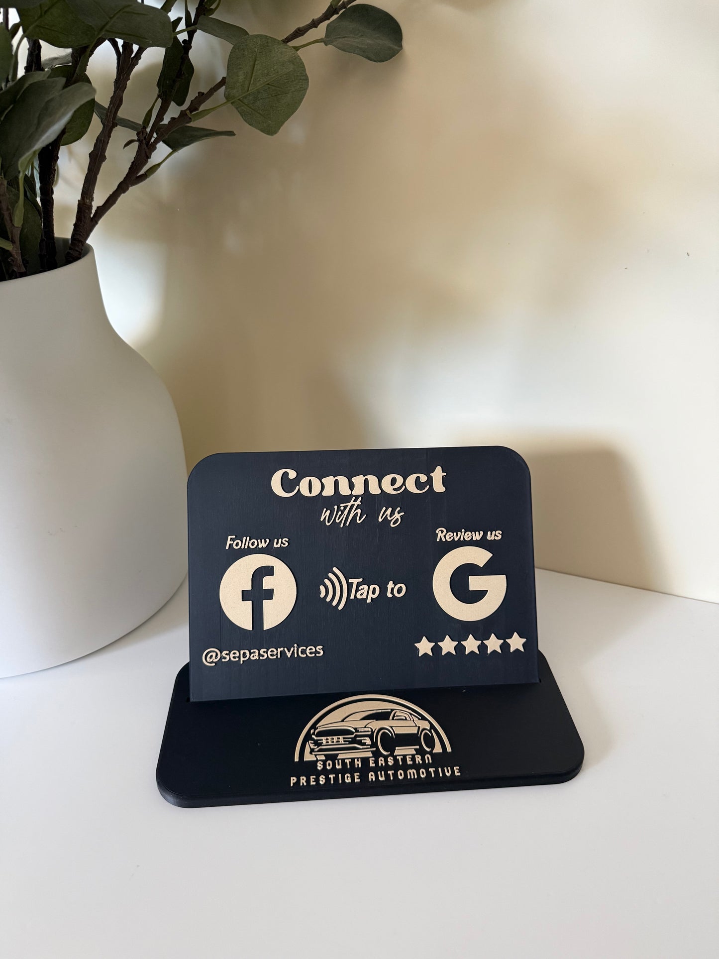 Connect with Us - NFC Stand