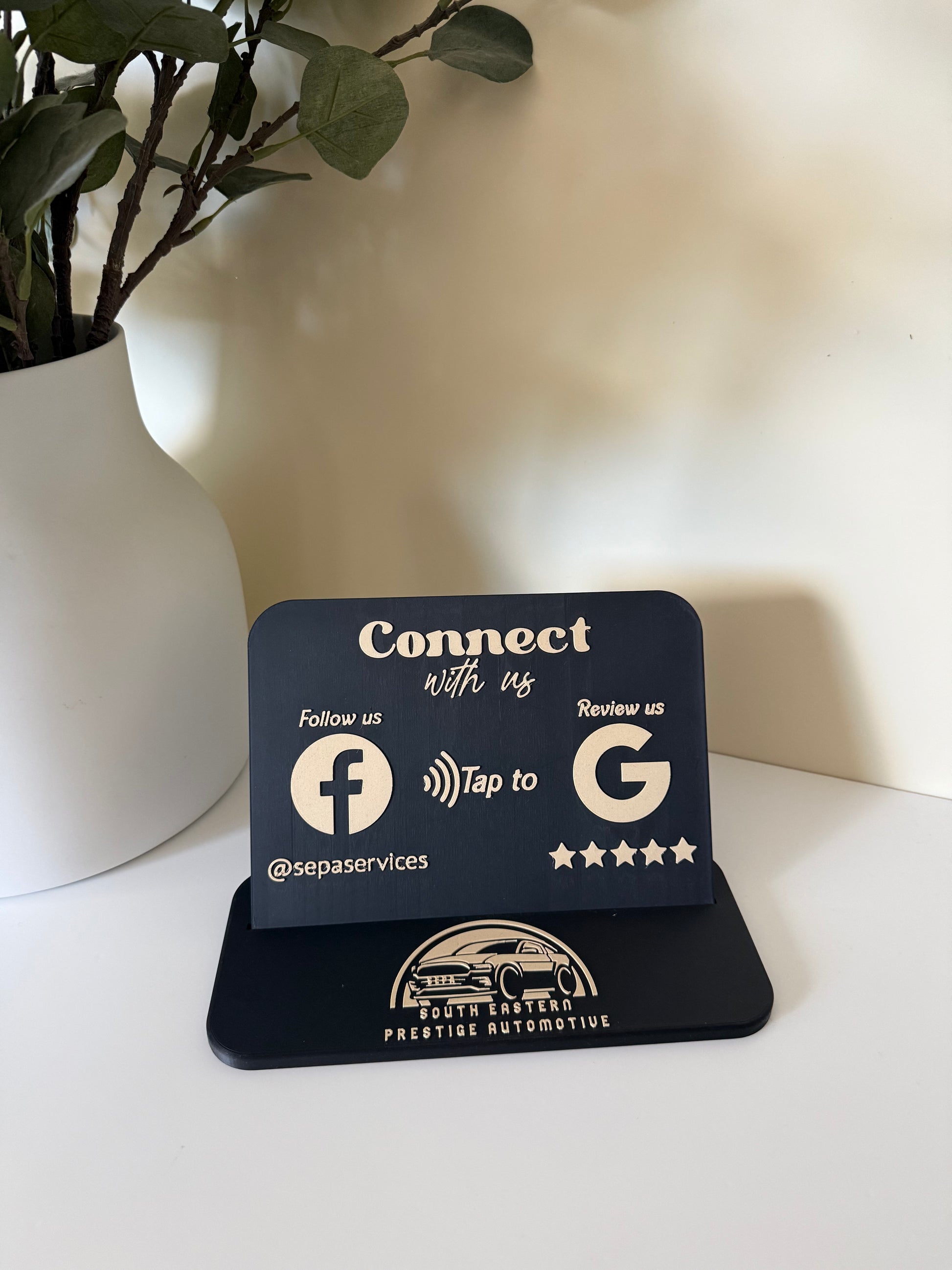 Connect with Us - NFC Stand