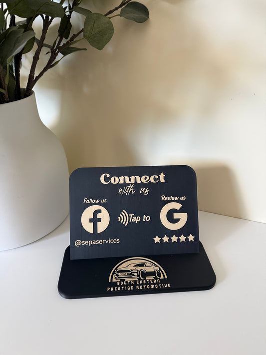 Connect with Us - NFC Stand