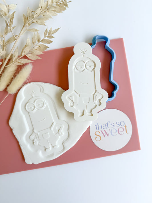 Kevin Full Body Cookie Stamp and Cutter