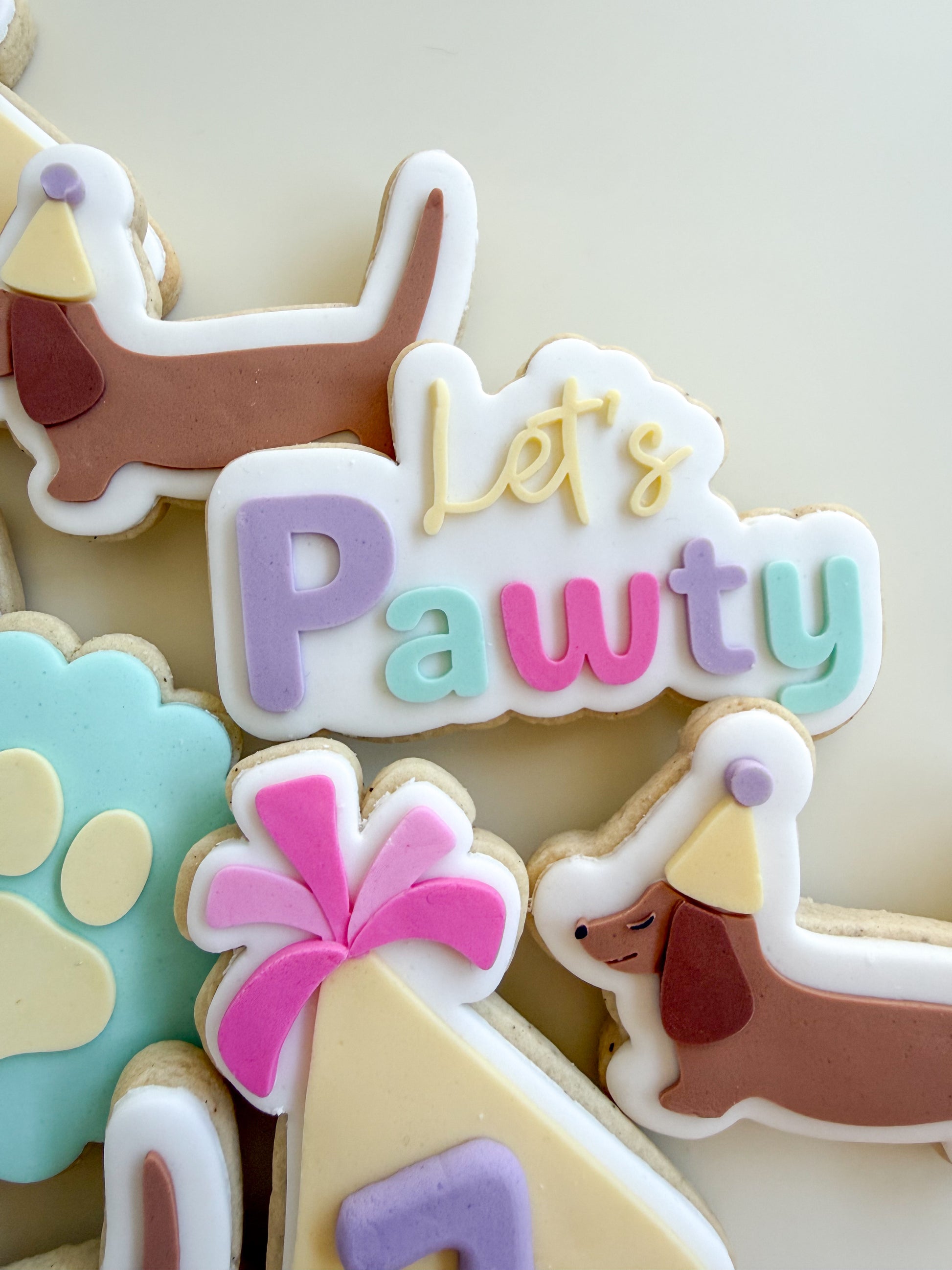 Let's Pawty Cookie