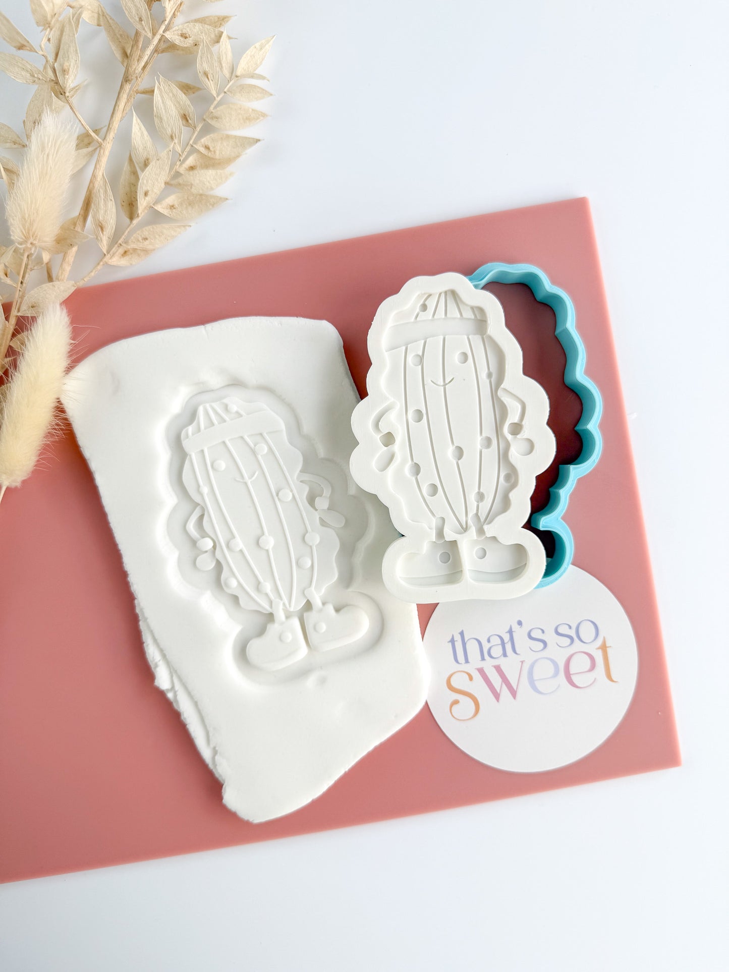 Pickle Player Cookie Stamp and Cutter