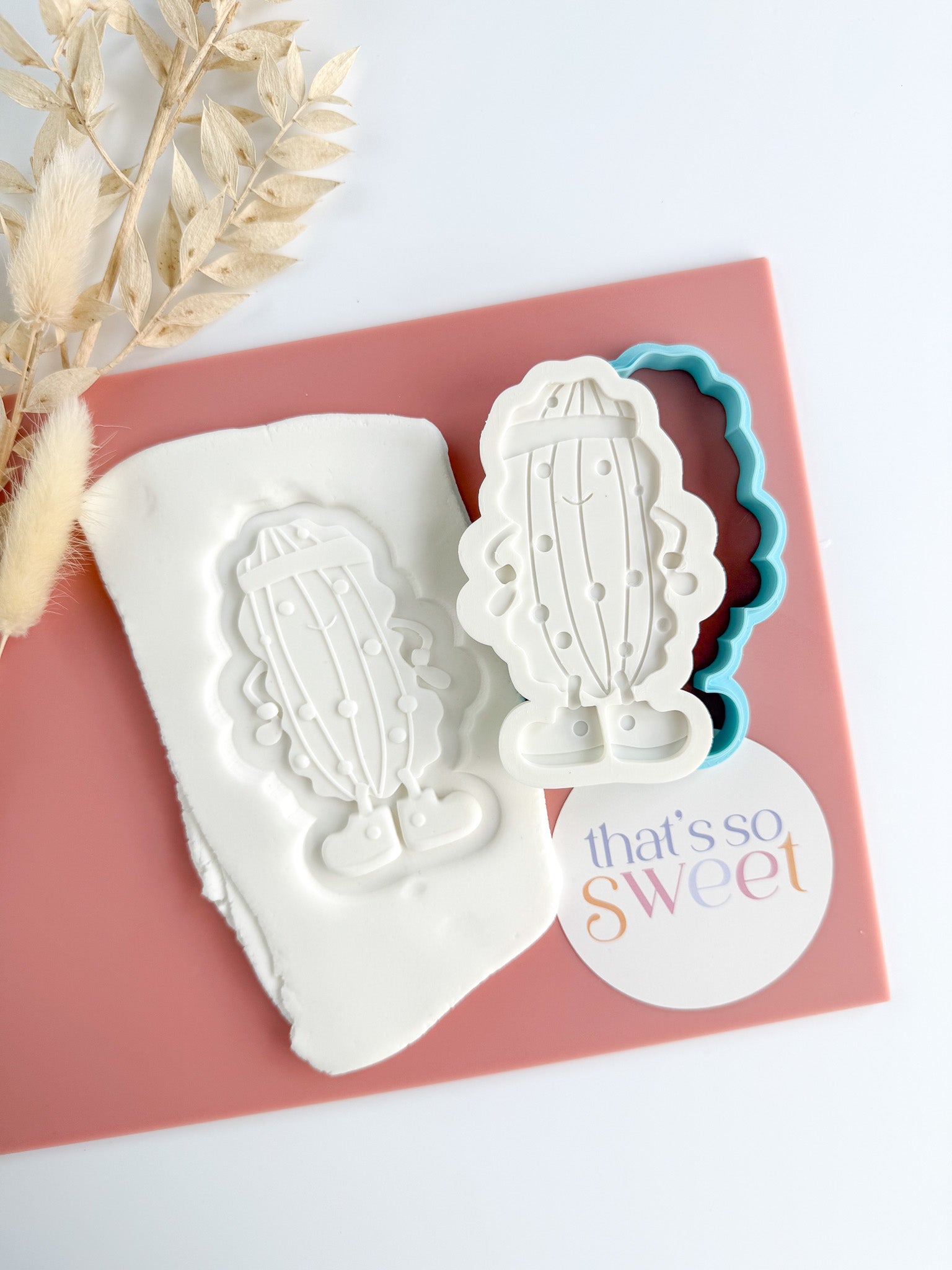 Pickle Player Cookie Stamp and Cutter