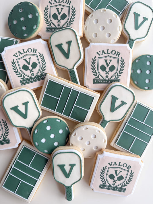 Pickleball Cookie Stamp and Cutter