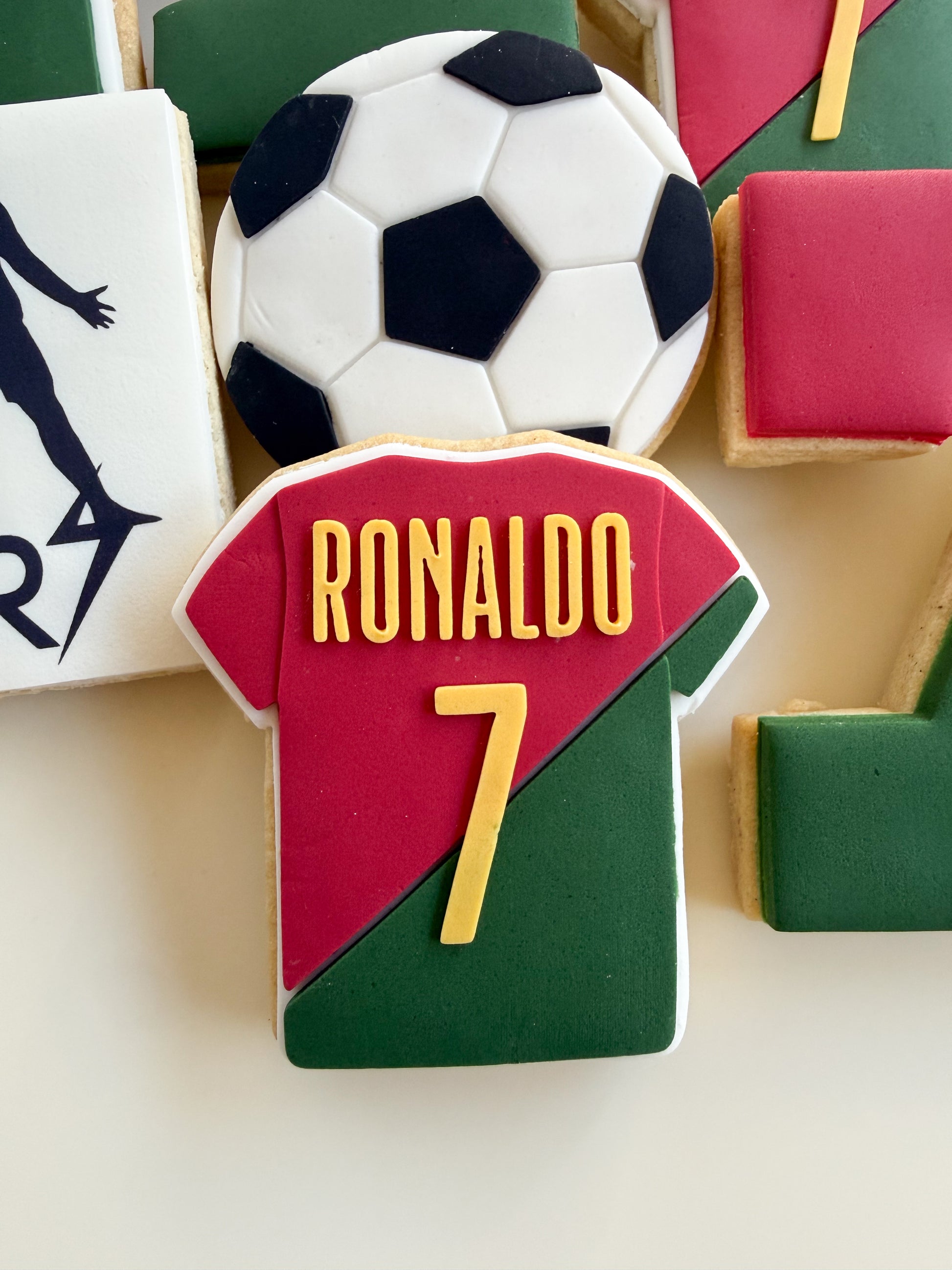 Portugal Soccer Jersey Cookie Stamp and Cutter