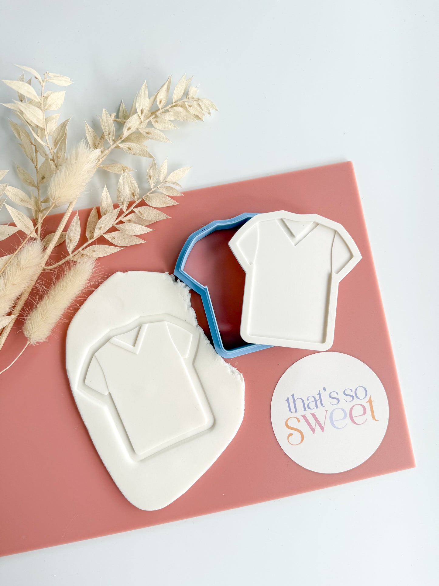Soccer Jersey Cookie Stamp and Cutter