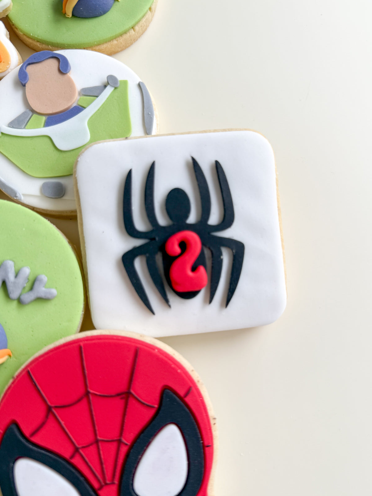 Spidey Silh Cookie