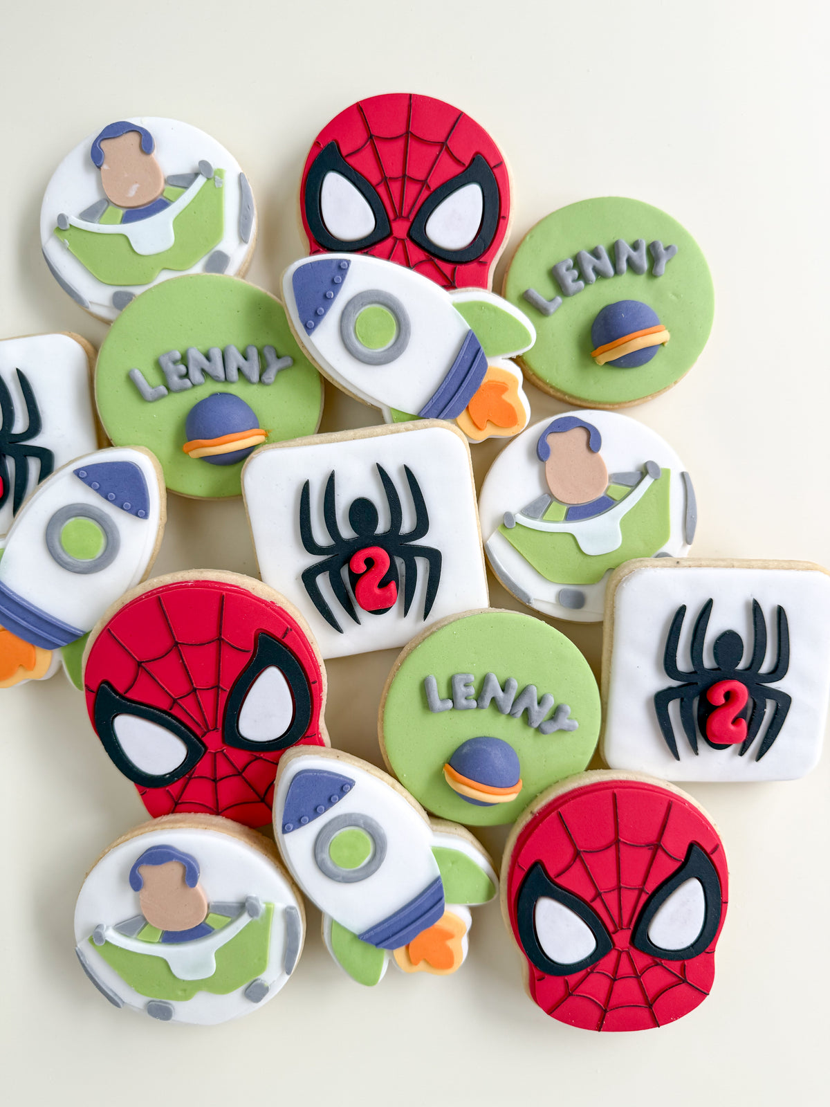 Spidey and Buzz#2 Cookies
