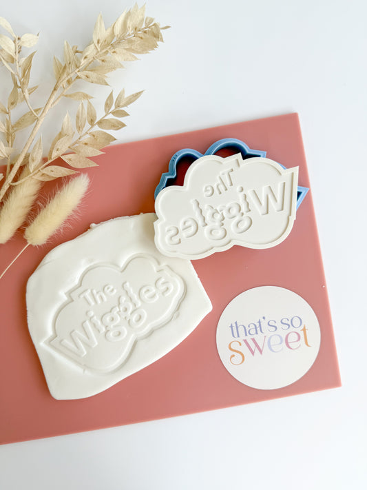 he Wiggle Logo Stamp and Cutter