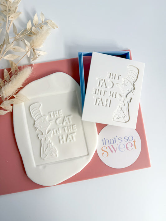 The Cat In the Hat Cookie Stamp and Cutter
