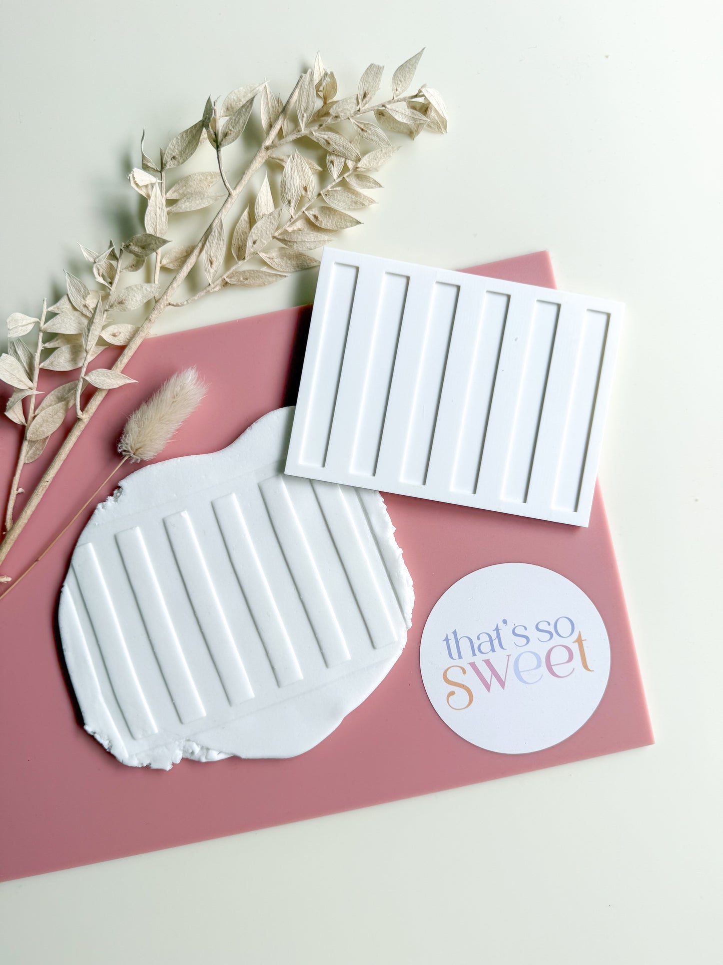 Thick Stripe Cookie Stamp