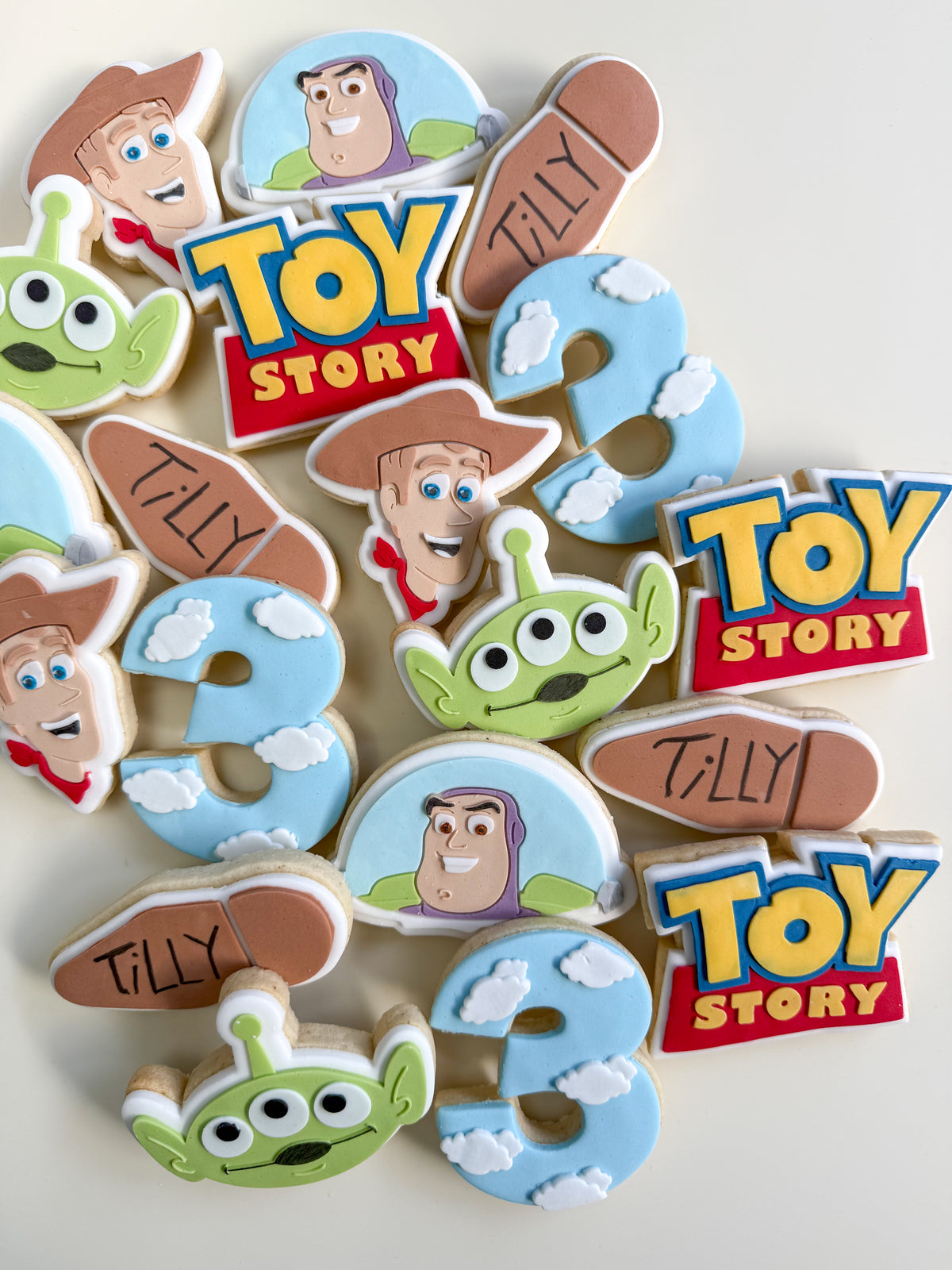 Toy Story Logo Cookie