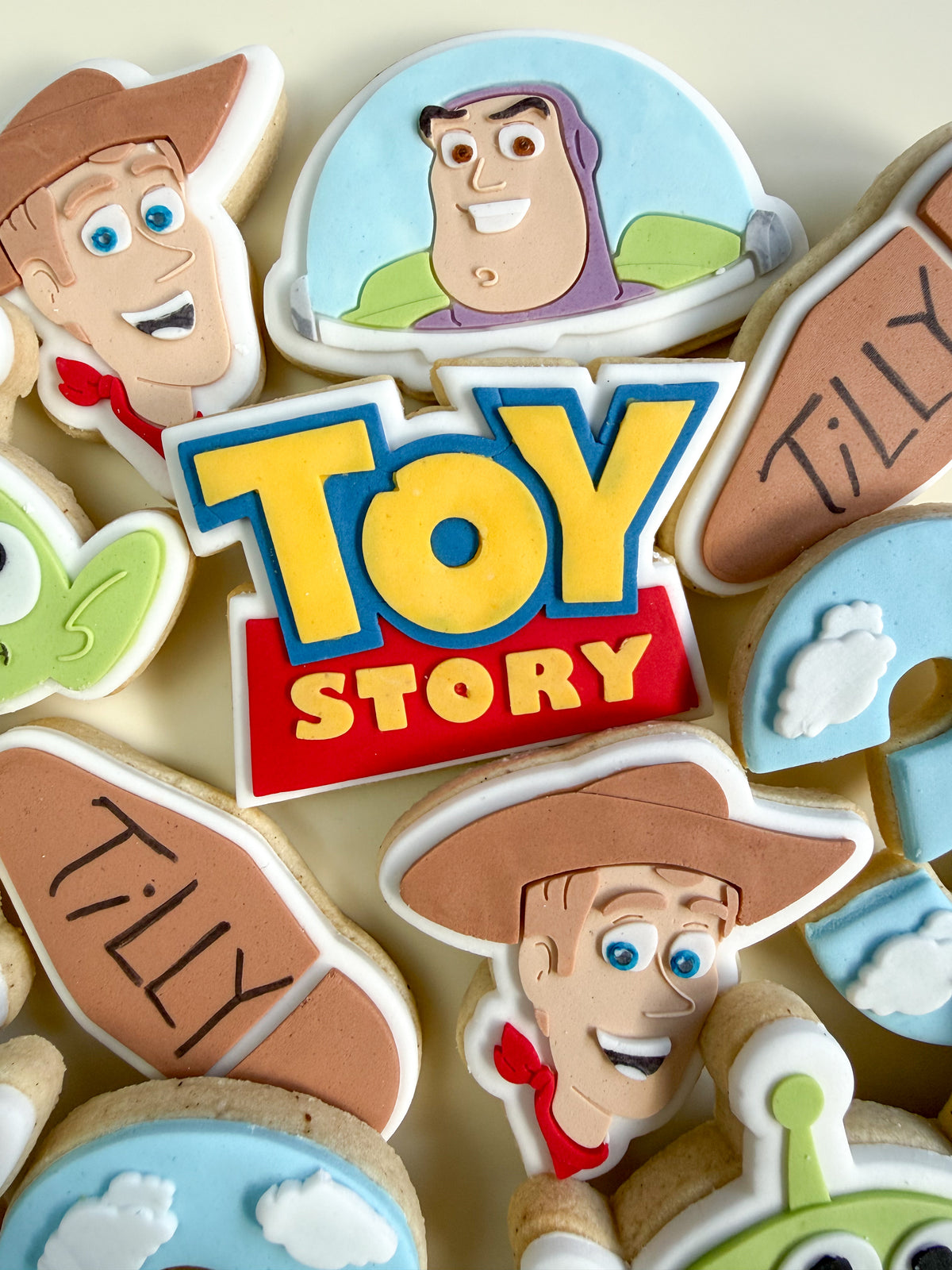Toy Story Logo Cookie