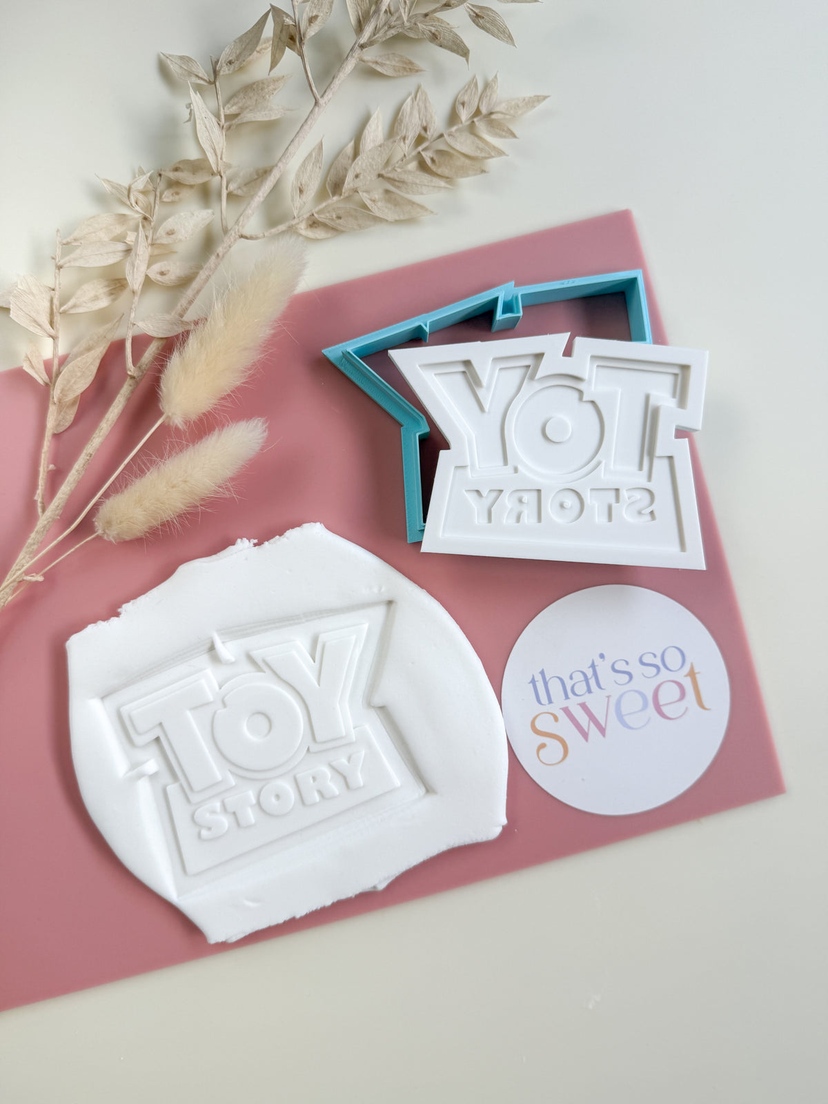Toy Story Logo Stamp and Cutter