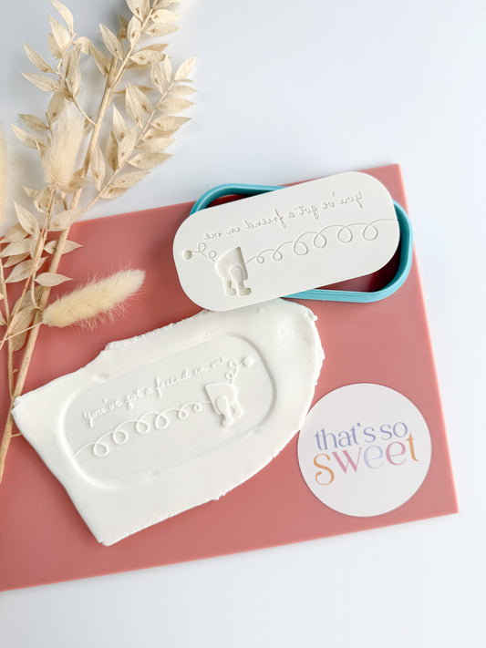 You've got a friend in me Cookie Stamp and Cutter
